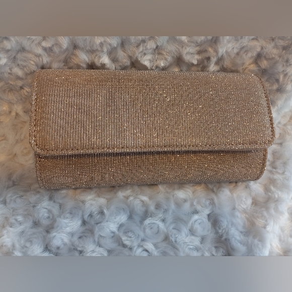 NWOT Hologram Pink Formal Clutch Purse - Picture 2 of 9